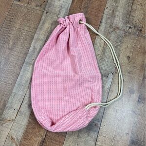 iCanToo Scrunch Picnic Plaid Pastel Backpack Bag Beach Bag Travel Cottagecore